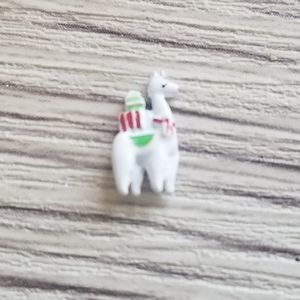 🦉Christmas Llama Charm